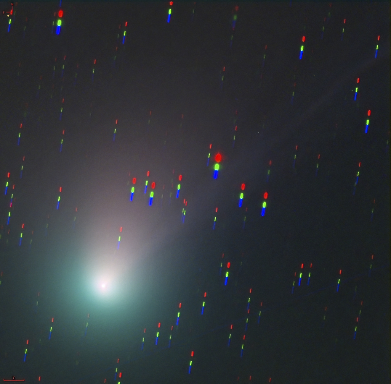 Комета будет видна. Комета c/2022 e3 (ZTF). Зеленая Комета 2023. Зеленая Комета c/2022 e3 ZTF. Комета которая приближается к земле 2023.